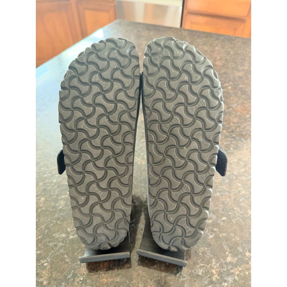 Birkenstock Arizona sandals in Black oiled leather, EU 38 Narrow (L7/M5) - EUC